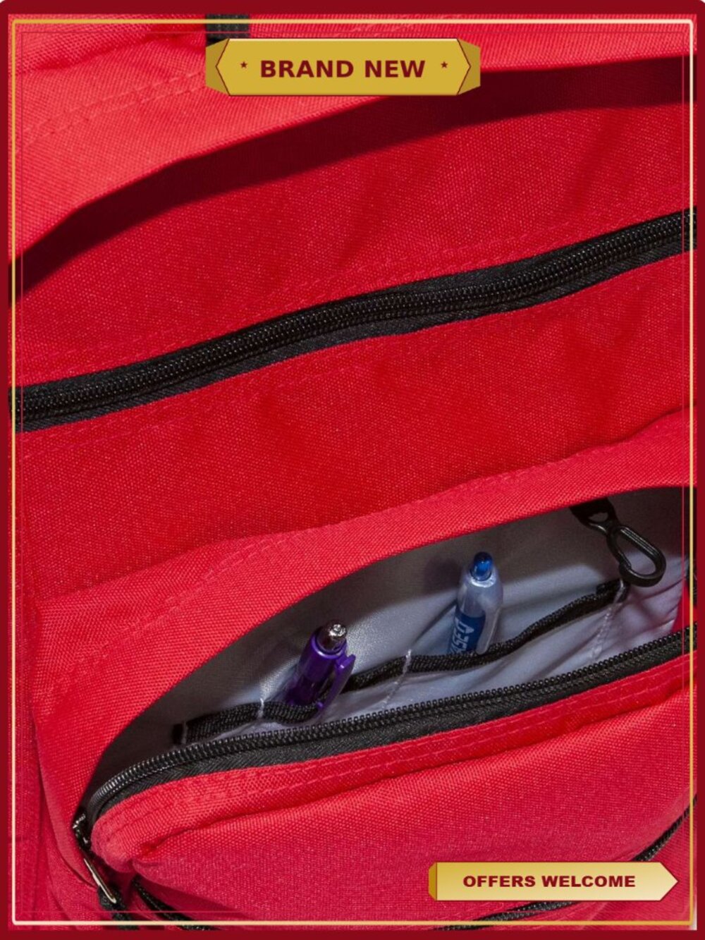 Water-Resistant Multipurpose Backpack with Padded Shoulder Straps - Picture 3 of 7